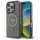 Guess GUHMP16LHFGEREK IML Glitter Circle MagSafe-kompatibilis keménytok iPhone 16 Pro - fekete
