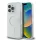 Guess GUHMP16LHFGERET IML Glitter Circle MagSafe keménytok iPhone 16 Pro - átlátszó