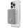 Power Bank Guess Grained Triangle 5000 mAh, 15 W, USB-C, MagSafe, induktív – bézs