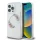 Guess GUHMP16LHFWFCT IML Flowers Wreath MagSafe keménytok iPhone 16 Pro - átlátszó