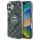 Karl Lagerfeld KLHMP16SHMCKMHK IML Monogram Karl&Choupette Head MagSafe tok iPhone 16 - fekete