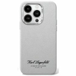   Karl Lagerfeld KLHCP16SPGWCMKHG Hotel RSG keménytok iPhone 16 - szürke
