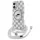 Karl Lagerfeld KLHMP16SHCKCKLCT IML Crossbody Monogram Karl & Choupette Head MagSafe-kompatibilis keménytok iPhone 16 - átlátszó