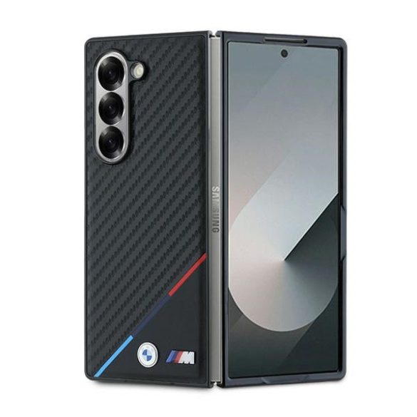 BMW BMHMZFD623PUDTK Carbon Tricolor tok Samsung Galaxy Z Fold6 F956 - fekete