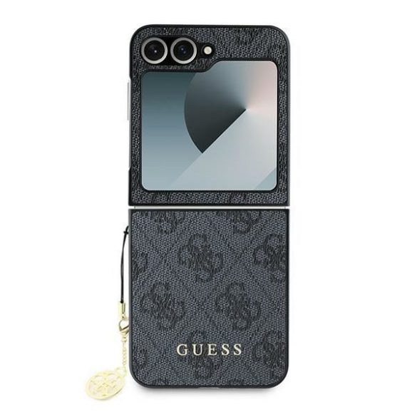 Guess GUHCZF6GF4GGR 4G Charm tok Samsung Galaxy Z Flip6 F741 - fekete