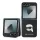Karl Lagerfeld KLHCZF6PGKSKIHK Saffiano Monogram tok Samsung Galaxy Z Flip6 F741 - fekete