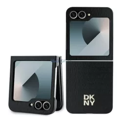   DKNY DKHCZF6PSHRPSK Repeat Pattern Stack Logo tok Samsung Galaxy Z Flip6 F741 - fekete