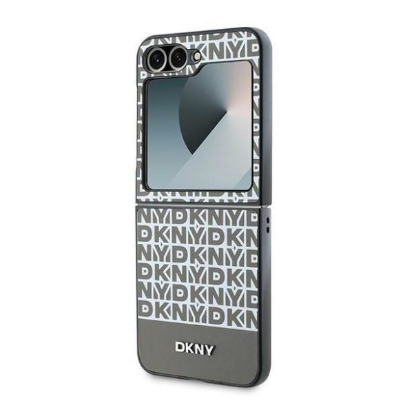 DKNY DKHCZF6PSOSPW Repeat Pattern Bottom Stripe tok Samsung Galaxy Z Flip6 F741 - barna