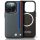 BMW BMHMP16X23PUTRA M Meshed Tricolor Stripes MagSafe tok iPhone 16 Pro Max - antracitszürke