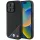 BMW BMHMP16L23PUPDK M Perforated Tricolor Line MagSafe tok iPhone 16 Pro - fekete