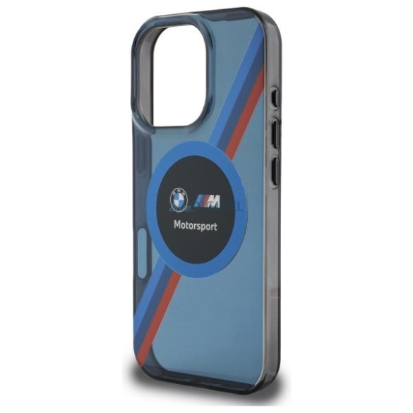 BMW BMHMP16L23HTPUV Motosport IML Circle MagSafe tok iPhone 16 Pro - tengerészkék