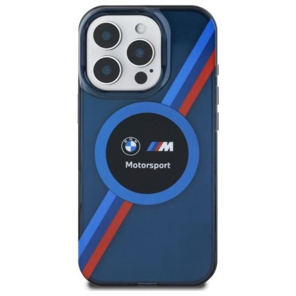 BMW BMHMP16X23HTPUV Motosport IML Circle MagSafe tok iPhone 16 Pro Max - tengerészkék