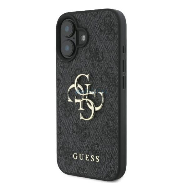 Guess GUHCP16S4GMGGR 4G Big Logo keménytok iPhone 16 - fekete