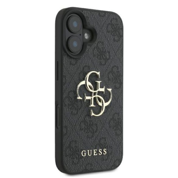 Guess GUHCP16S4GMGGR 4G Big Logo keménytok iPhone 16 - fekete