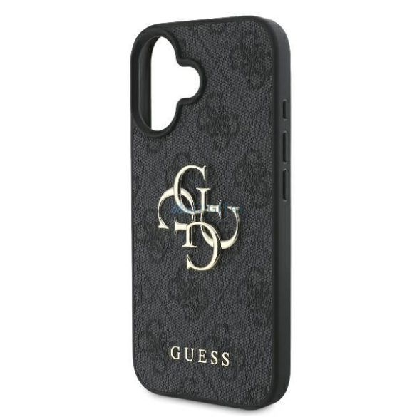 Guess GUHCP16S4GMGGR 4G Big Logo keménytok iPhone 16 - fekete