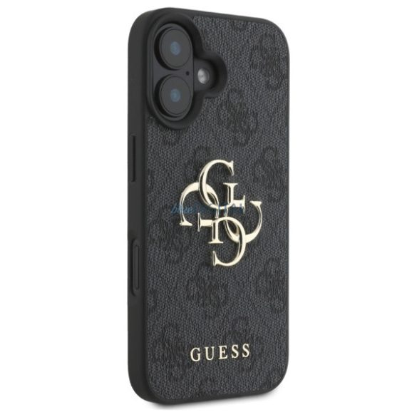 Guess GUHCP16M4GMGGR 4G Big Logo keménytok iPhone 16 Plus - fekete