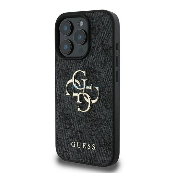 Guess GUHCP16L4GMGGR 4G Big Logo keménytok iPhone 16 Pro - fekete