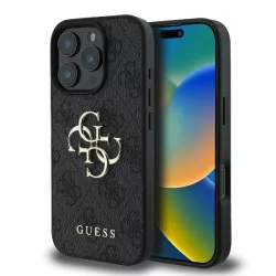   Guess GUHCP16X4GMGGR 4G Big Logo keménytok iPhone 16 Pro Max - fekete