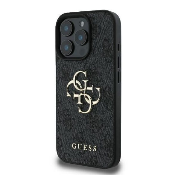 Guess GUHCP16X4GMGGR 4G Big Logo keménytok iPhone 16 Pro Max - fekete