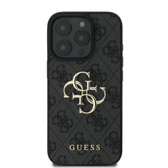 Guess GUHCP16X4GMGGR 4G Big Logo keménytok iPhone 16 Pro Max - fekete