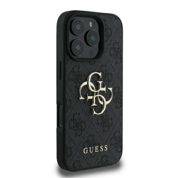 Guess GUHCP16X4GMGGR 4G Big Logo keménytok iPhone 16 Pro Max - fekete