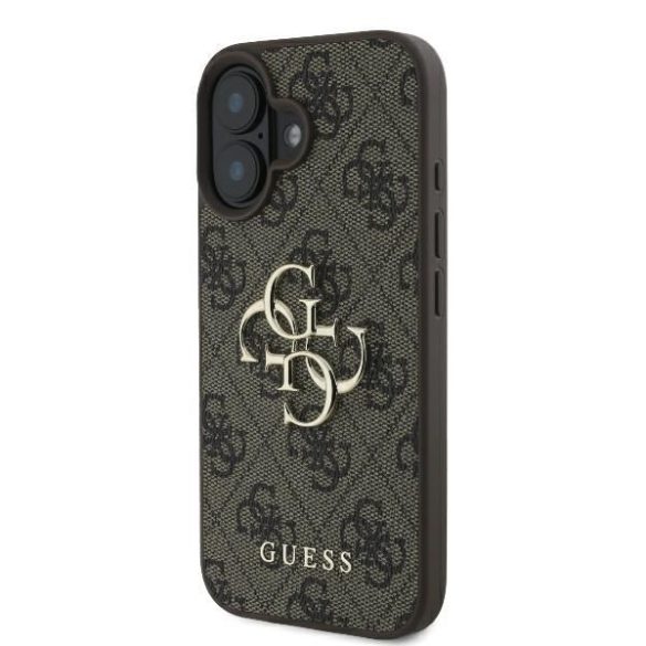 Guess GUHCP16S4GMGBR 4G Big Logo keménytok iPhone 16 - barna