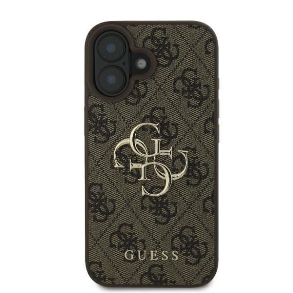 Guess GUHCP16S4GMGBR 4G Big Logo keménytok iPhone 16 - barna