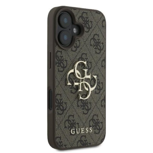 Guess GUHCP16S4GMGBR 4G Big Logo keménytok iPhone 16 - barna