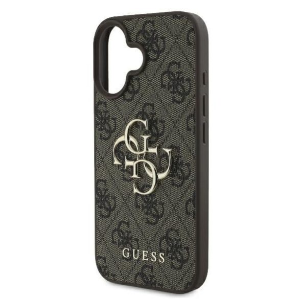 Guess GUHCP16S4GMGBR 4G Big Logo keménytok iPhone 16 - barna