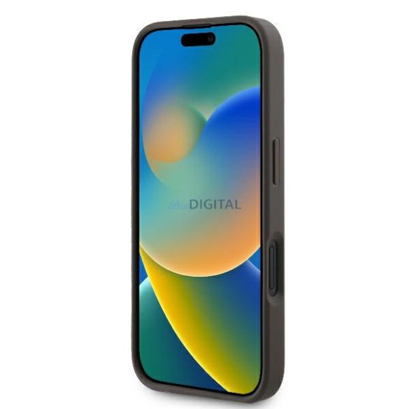 Guess GUHCP16M4GMGBR 4G Big Logo keménytok iPhone 16 Plus - barna