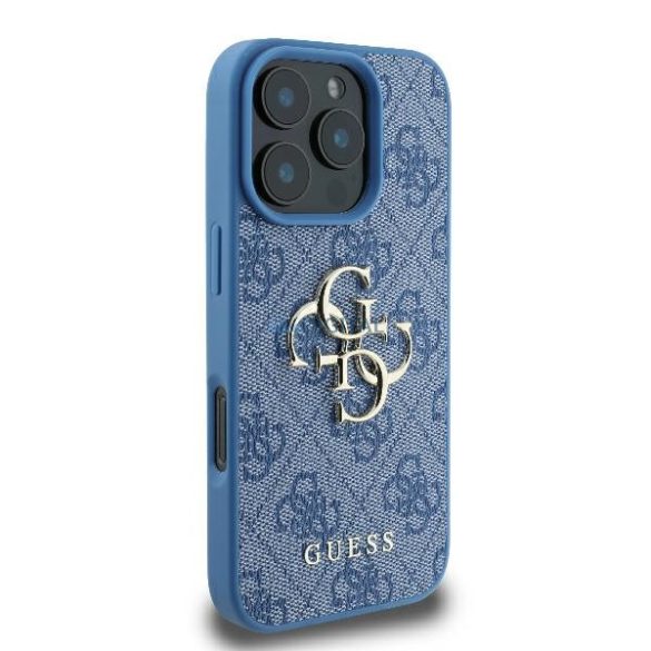 Guess GUHCP16X4GMGBL 4G Big Logo keménytok iPhone 16 Pro Max - kék