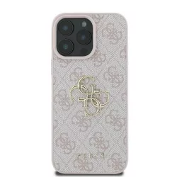   Guess GUHCP16S4GMGPI 4G Big Logo keménytok iPhone 16 - rózsaszín