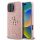 Guess GUHCP16XHG4SGP Fixed Glitter Big 4G keménytok iPhone 16 Pro Max - rózsaszín Guess GUHCP16XHG4SGP Fixed Glitter Big 4G keménytok iPhone 16 Pro Max - rózsaszín