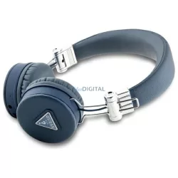   Guess GUBH70PGTSPSB Grained Classic Round Shape bluetooth vezeték nélküli fejhallgató ENC - kék
