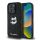 Karl Lagerfeld KLHCP16XPGKLCHPK Monogram Choupette Head Pin keménytok iPhone 16 Pro Max - fekete Karl Lagerfeld KLHCP16XPGKLCHPK Monogram Choupette Head Pin keménytok iPhone 16 Pro Max - fekete