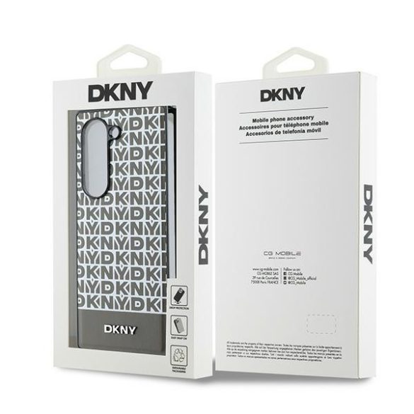 DKNY DKHMZFD6PSOSPW Repeat Pattern Bottom Stripe tok Samsung Galaxy Z Fold6 F956 - barna