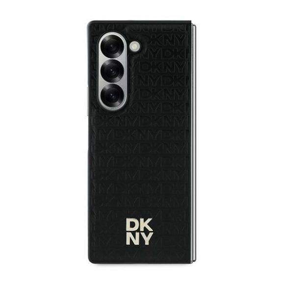 DKNY DKHMZFD6PSHRPSK Repeat Pattern Stack Logo tok Samsung Galaxy Z Fold6 F956 - fekete