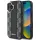 DKNY DKHMP16SPCPVSLK Checkered Pattern Magsafe keménytok iPhone 16 - fekete