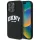 DKNY DKHMP16XSNYACH Silicone White Printed Logo MagSafe keménytok iPhone 16 Pro Max - fekete