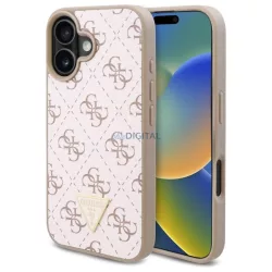   Guess GUHCP16SPG4GPH New 4G Triangle keménytok iPhone 16 - fehér