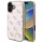 Guess GUHCP16SPG4GPH New 4G Triangle keménytok iPhone 16 - fehér