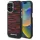 AMG AMHMP16S24SSRRK Silicone Graphics MagSafe MagSafe-kompatibilis keménytok iPhone 16 - fekete