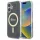 Guess GUHMP16SH4STK IML 4G MagSafe-kompatibilis keménytok iPhone 16 - fekete