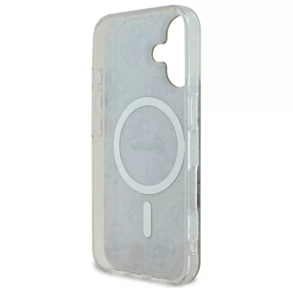 Guess GUHMP16SH4STW iPhone 16 6,1" barna keménytok IML 4G MagSafe