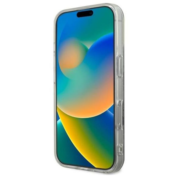 Guess GUHMP16LH4STW iPhone 16 Pro 6.3" barna keménytok IML 4G MagSafe