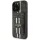 Tok Guess 4G Stripes pénztárcával és Magsafe-vel az iPhone 16 Pro Max, barna