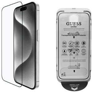 Guess GUTGP16LBOKGCIT Screen Protector 2.5D Outline edzett üveg kijelzővédő iPhone 16 Pro