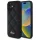 Guess GUHCP16MPSQSQSK Quilted Metal Logo keménytok iPhone 16 Plus - fekete