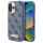 Guess GUHMP16SU4GPRB 4G Logo Plate MagSafe keménytok iPhone 16 - kék