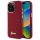 Guess GUHCP16LSMBSLM Silicone Script Metal Logo keménytok iPhone 16 Pro - piros Guess GUHCP16LSMBSLM Silicone Script Metal Logo keménytok iPhone 16 Pro - piros